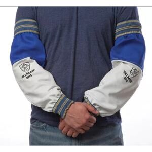 Tillman 9215 Goatskin Leather Flame Retardant Protective Welding Sleeves P6